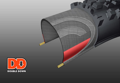 Pneu MAXXIS DISSECTOR G2 29x2.40 WT 3C MaxxGrip Double Down Tubeless Ready Souple Preto