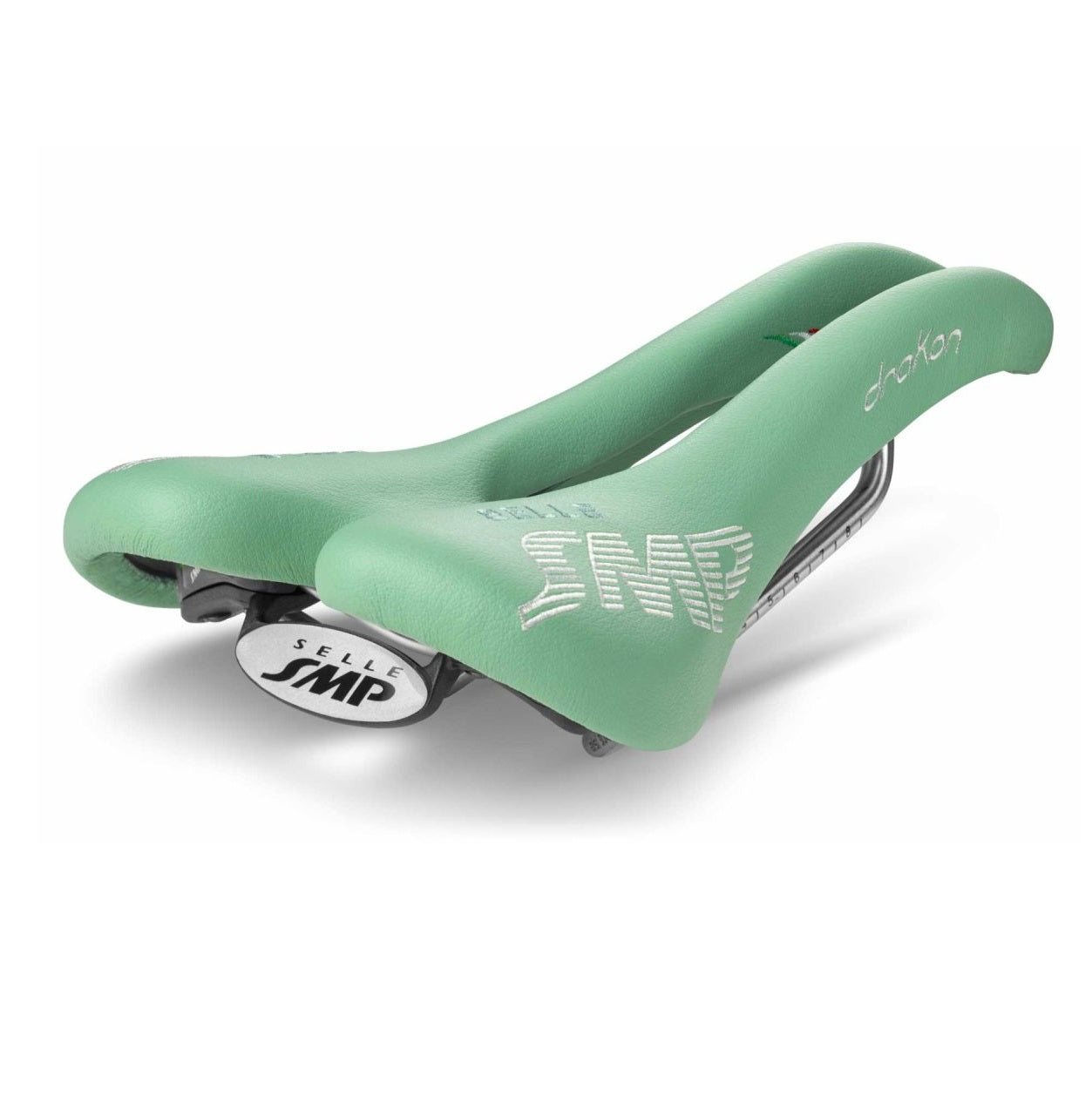 SMP DRAKON Rails Selim em aço inoxidável Celeste