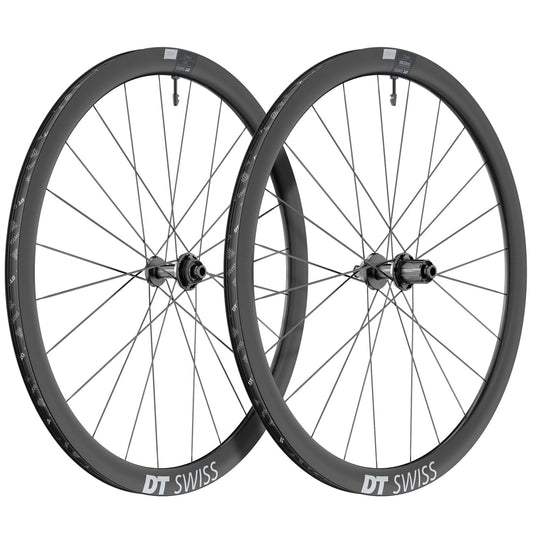 Par de rodas DT SWISS ARC 1400 DICUT 38 DISC Tubeless Ready (bloqueio central)