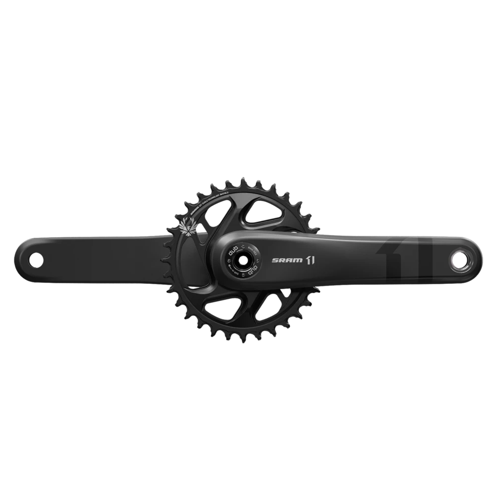 Pedaleira SRAM X1-CARBON EAGLE DUB BOOST 12V Mono Preto