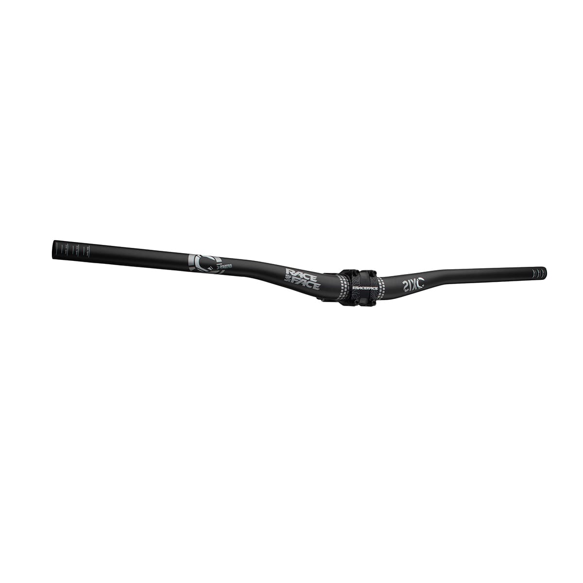 Guiador preto RACE FACE SIXC Carbon Rise 19mm 785mm
