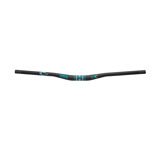 RACE FACE SIXC Carbon Rise 19mm 785mm Guiador Turquesa