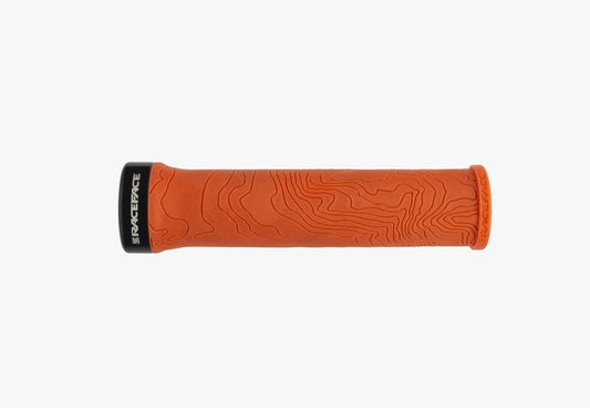 Punhos RACE FACE HALF NELSON Lock-On laranja