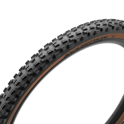 Pneu PIRELLI SCORPION ENDURO M EDIÇÃO CLÁSSICA 29x2.60 HardWall Tubeless Ready de talão flexível Castanho
