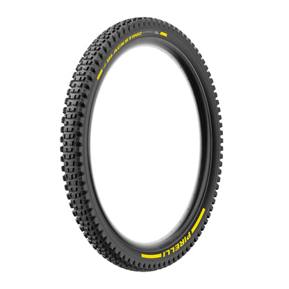Pneu PIRELLI SCORPION BLACK STING 29x2.40 Supersoft ProWall Tubeless Ready de talão flexível preto/amarelo Team Edition