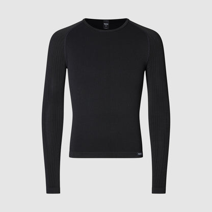 Camisola interior de manga comprida GRIPGRAB PACR SPRING AUTUMN SEAMLESS preta