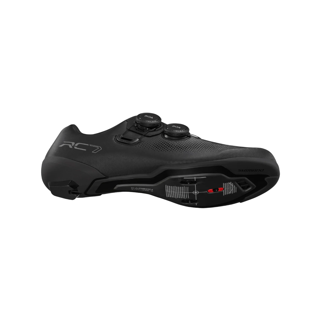 Sapatos de estrada SHIMANO RC7 para mulher Preto 2025