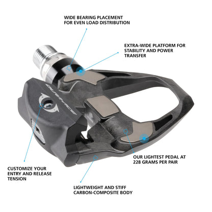 Pedais SHIMANO DURA-ACE R9100