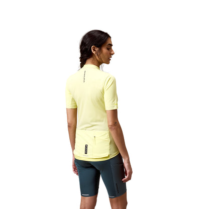 Maillot ENDURA ALLTRACK RIDE Mangas Curtas Mulher Amarelo