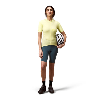 Maillot ENDURA ALLTRACK RIDE Mangas Curtas Mulher Amarelo