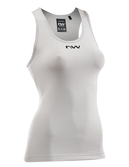 Maillot NORTHWAVE ESSENCE TANK Mulher Sem mangas Cinzento