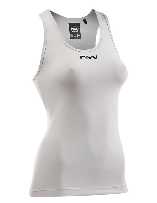 Camisola sem mangas NORTHWAVE ESSENCE TANK para mulher Cinzento