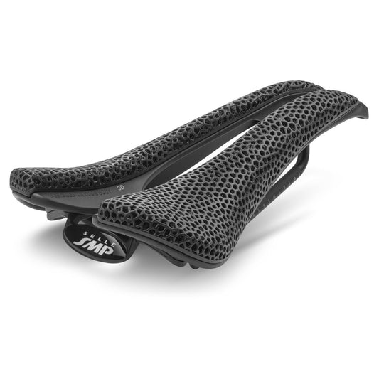 SMP EVO 3D Saddle Trilhos em aço inoxidável Preto