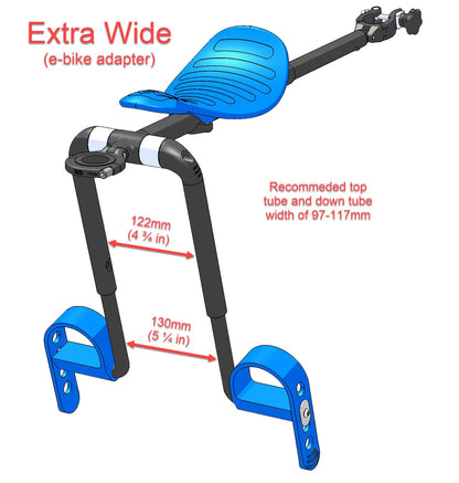 Kit E-Bike adaptador MAC RIDE tubos extra-largos 13cm