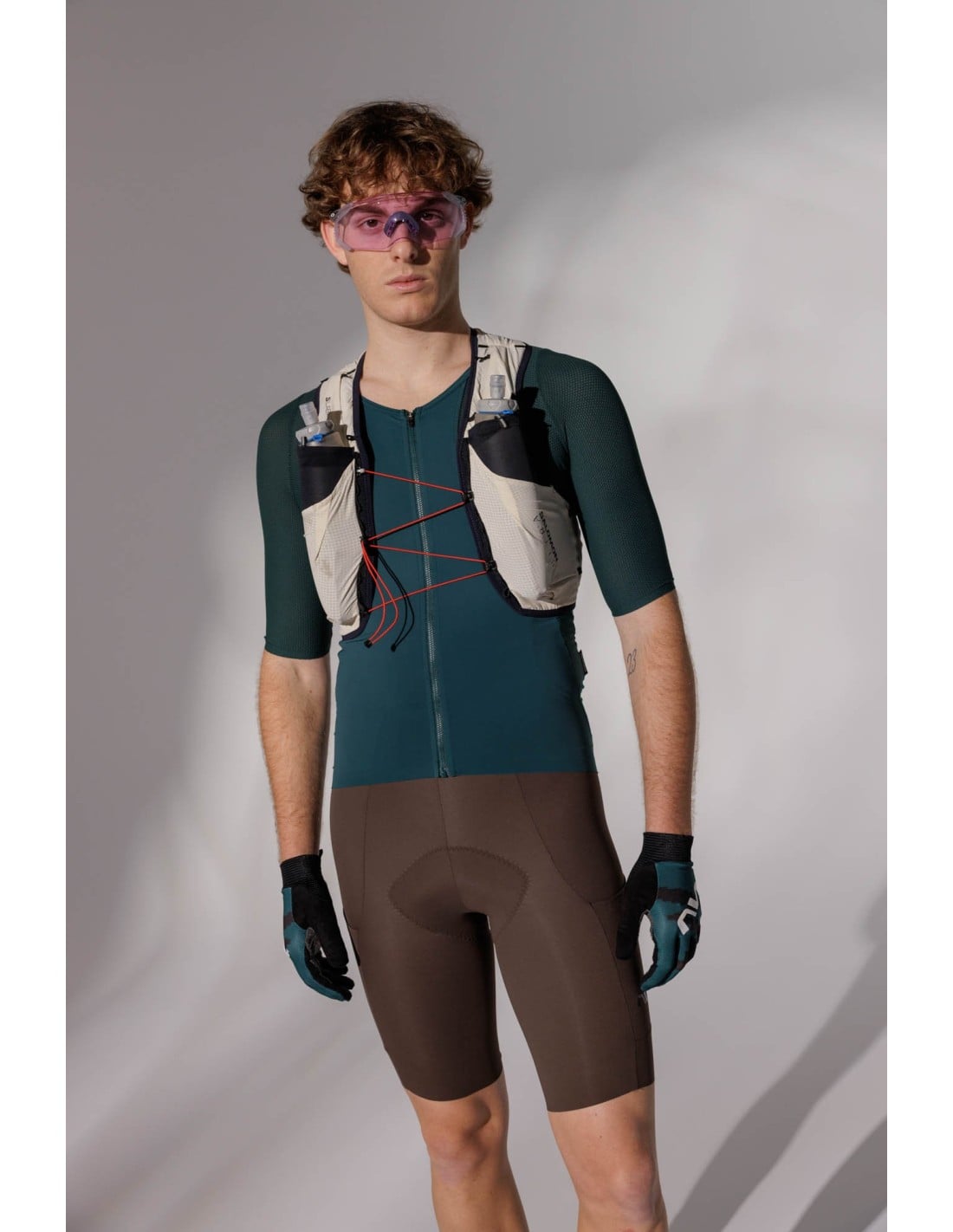 NORTHWAVE EXTREME ROCK Bib Short Castanho