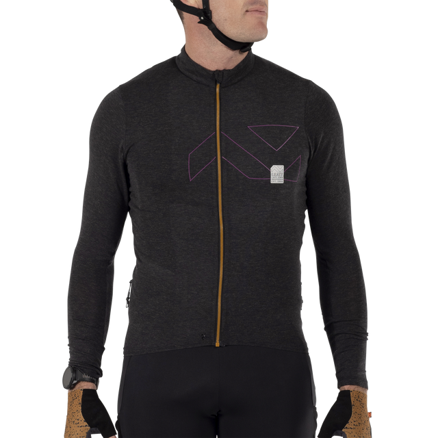 Camisola de manga comprida LEATT MTB ENDURANCE 4.0 Preto