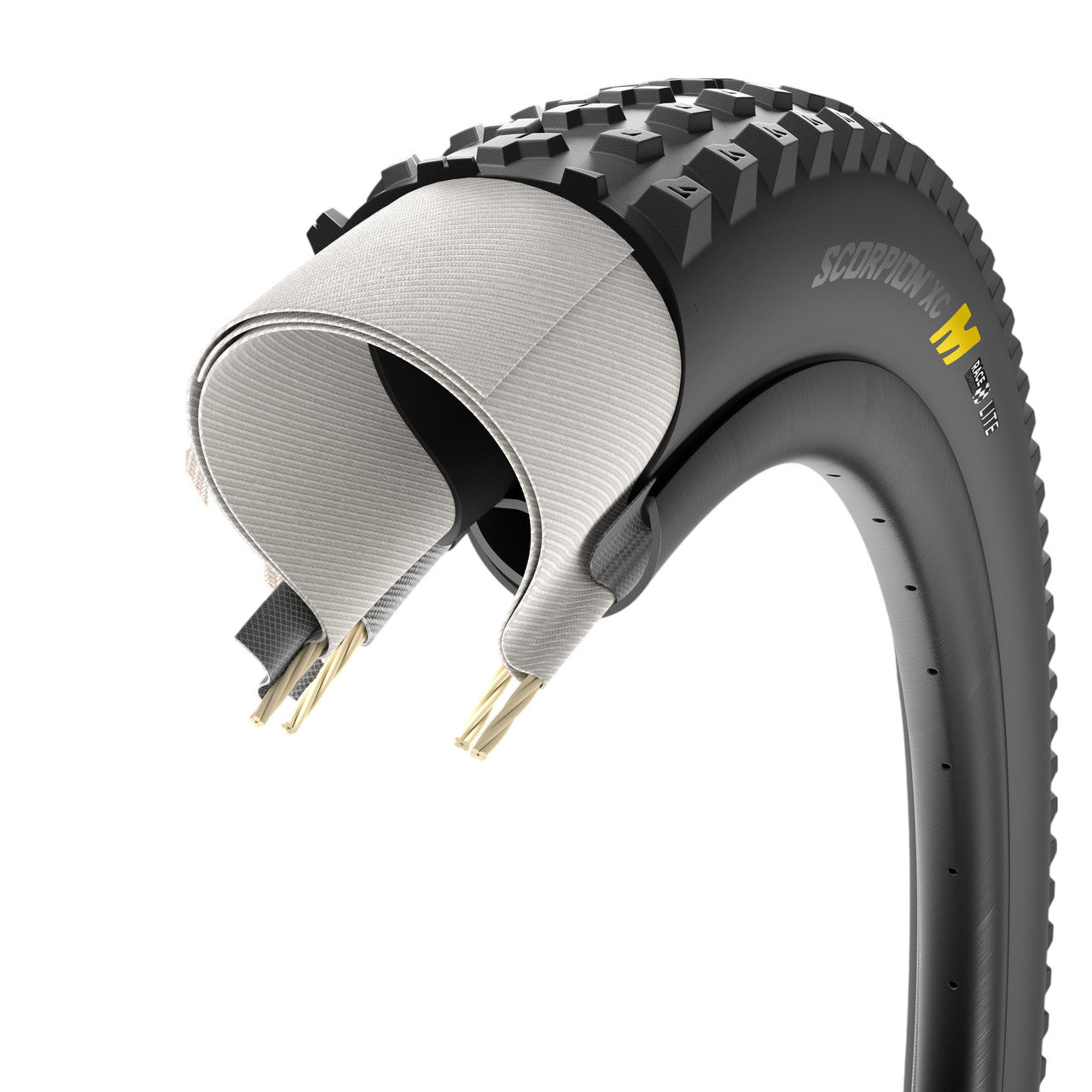 Pneu PIRELLI SCORPION RACE XC M 29x2.40 Tubeless Ready Soft Silver
