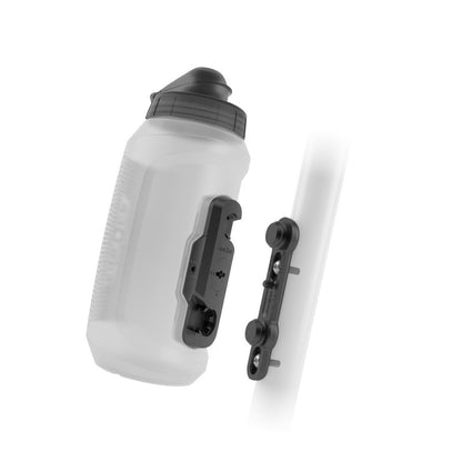 Kit Caramanhola e Suporte de Caramanhola FIDLOCK TWIST COMPACT BIKE BASE 750 ml Transparente