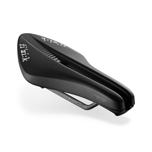 FIZIK TRANSIRO AERIS LD R1 135mm Selim trilhos de carbono Preto