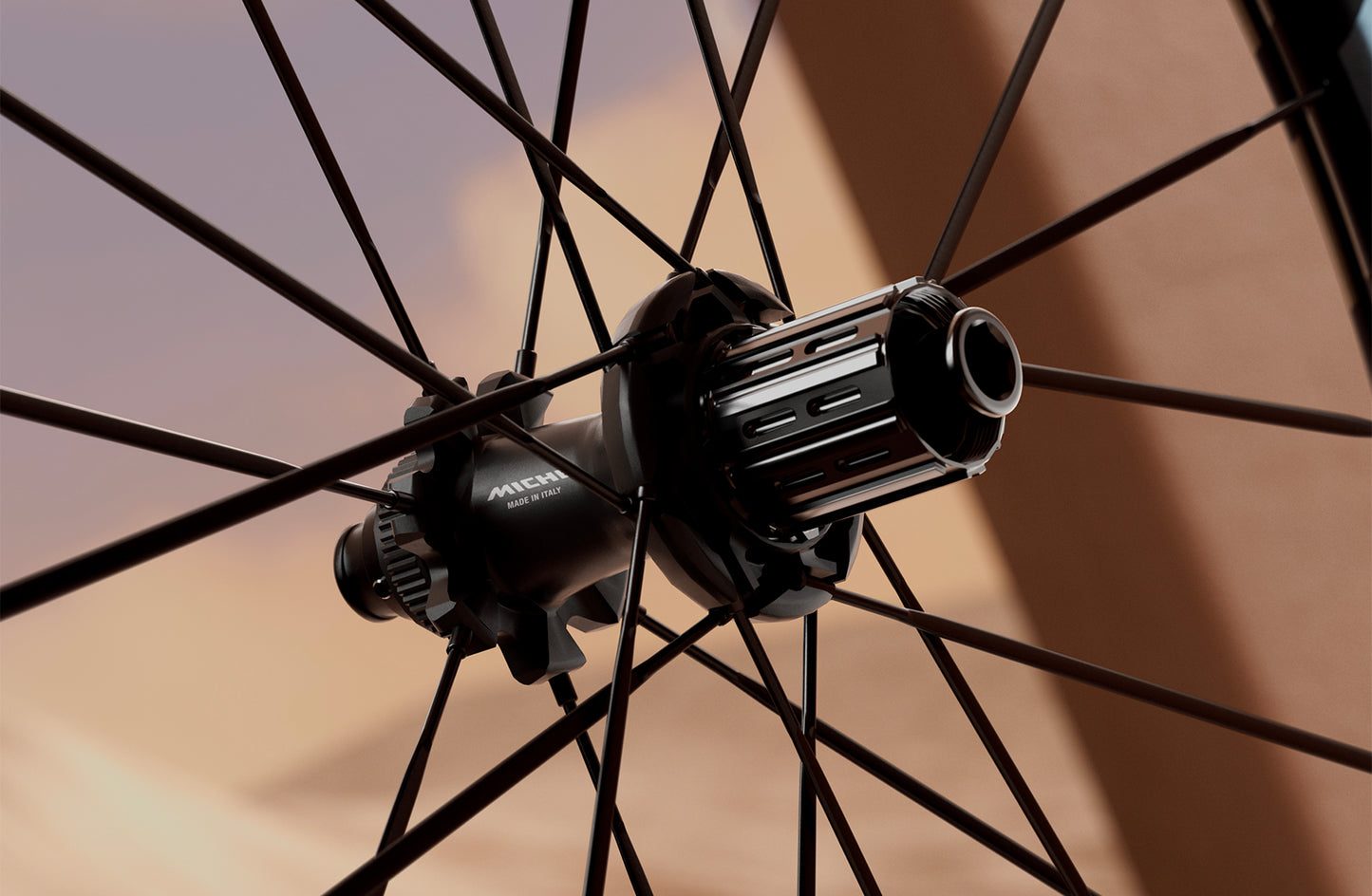 Par de rodas MICHE DEVA RD 52 Tubeless Ready (Center Lock) Prata