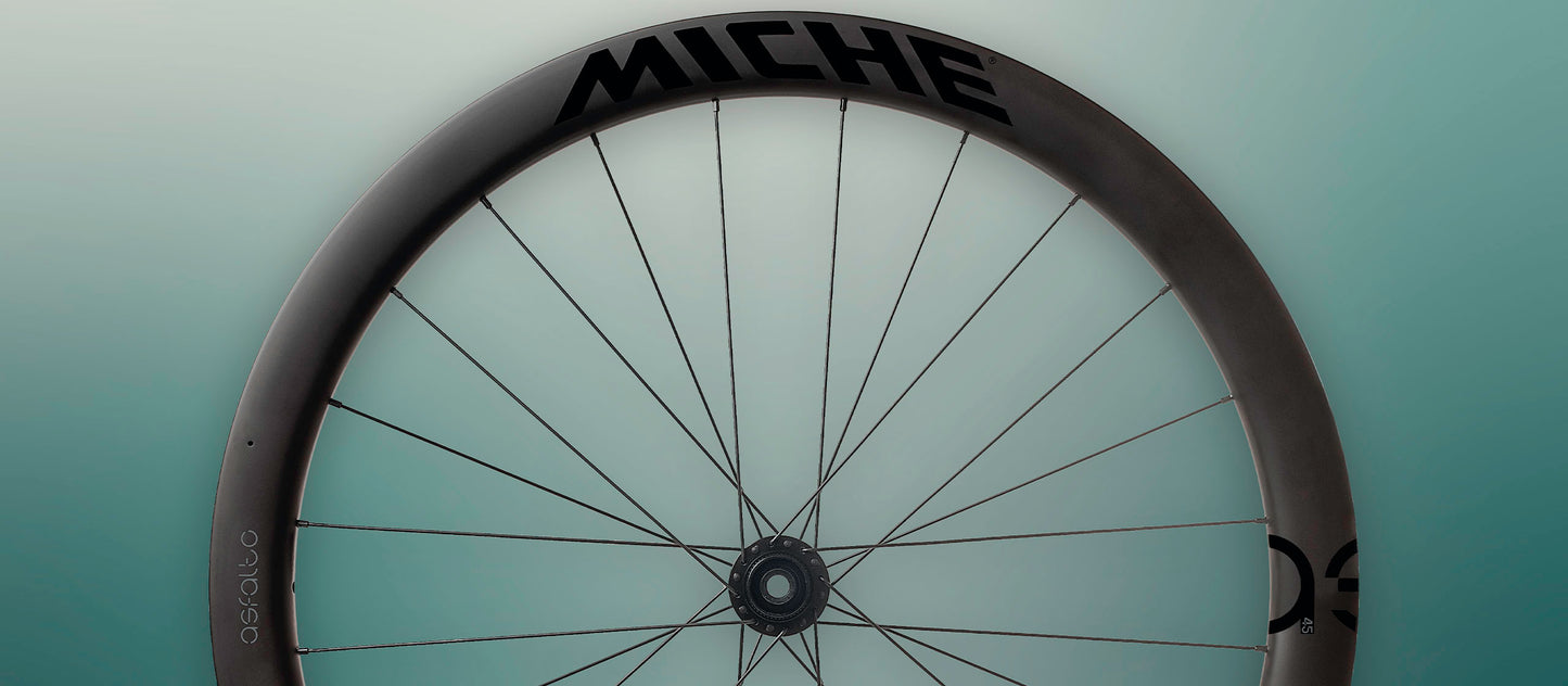 Par de rodas MICHE ASFALTO 45 Tubeless Ready (Center Lock)