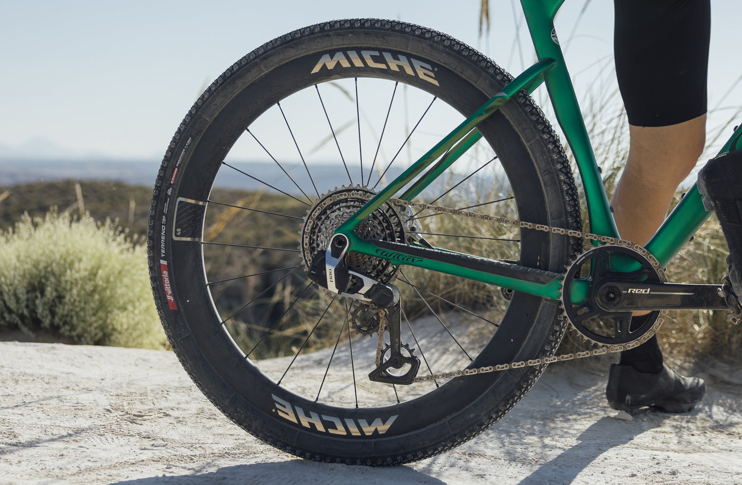 Par de rodas MICHE GRAFF AERO 48 Tubeless Ready (Center Lock)