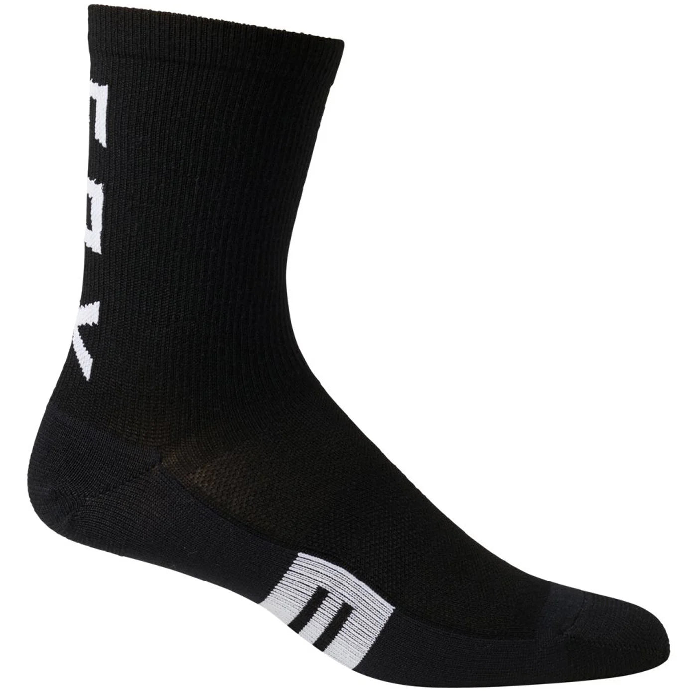 Meias FOX 6" FLEXAIR MERINO Preto