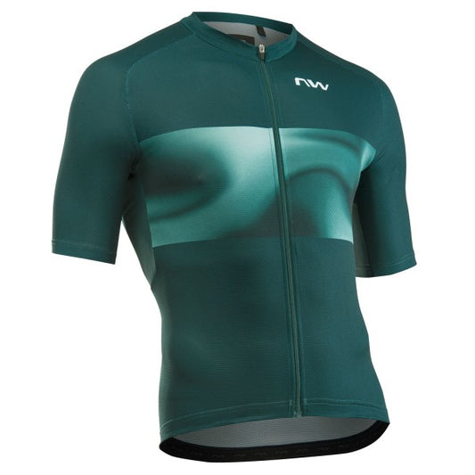 Camisola de manga curta NORTHWAVE FORCE EVO Verde