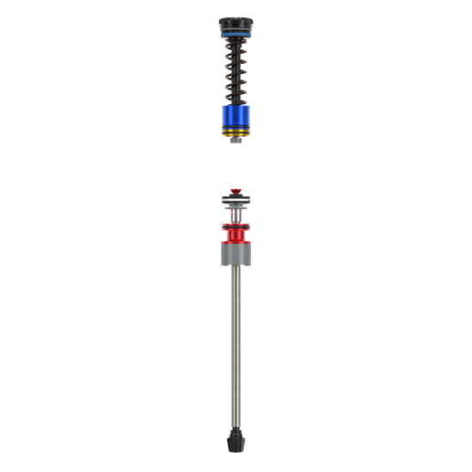 Kit de pistão de atualização para ROCKSHOX Damper Isolator RC 3 Posições Garfo DOMAIN 38MM C1+ (2025+)