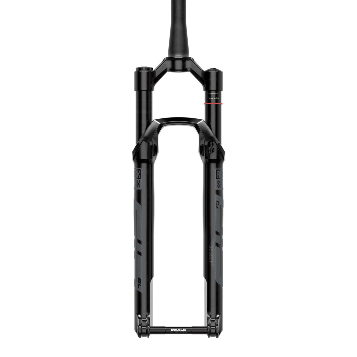 Suspensão ROCKSHOX SID SL SELECT CHARGER RL 3P 29" Crown preta – vista frontal