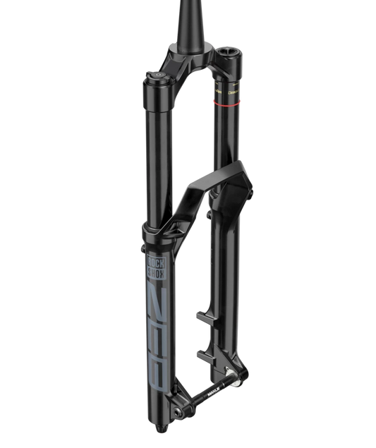 Forquilha ROCKSHOX ZEB BASE RUSH RC 29" Debonair+ Eixo 15x110 mm Boost Cónico Preto Brilhante