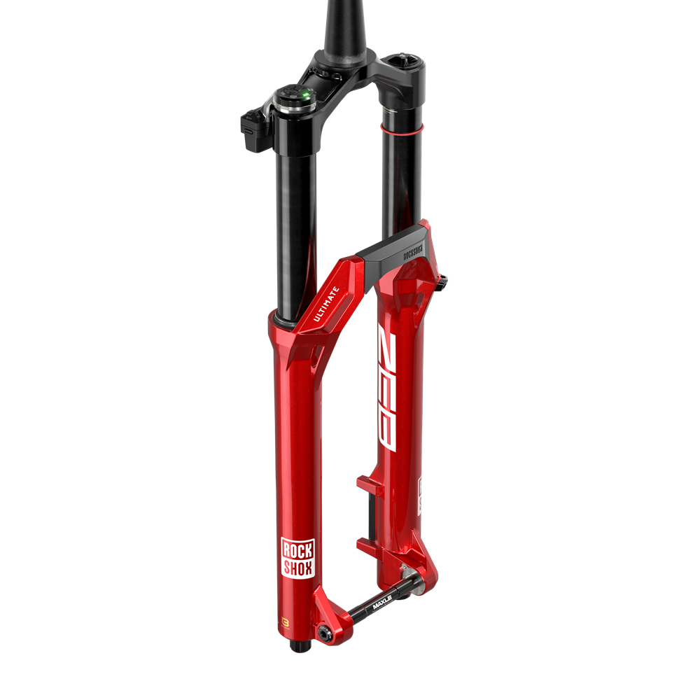 ROCKSHOX ZEB ULTIMATE CHARGER 3.2 RC2 FLIGHT ATTENDANT 29" Garfo Eixo 15x110mm Boost Vermelho