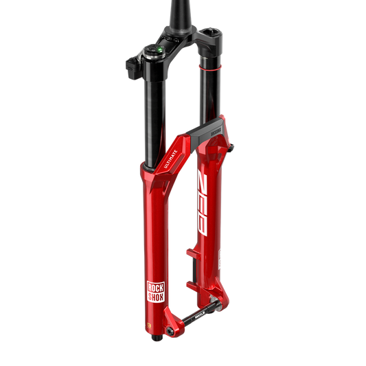 ROCKSHOX ZEB ULTIMATE CHARGER 3.2 RC2 FLIGHT ATTENDANT 29" Garfo Eixo 15x110mm Boost Vermelho