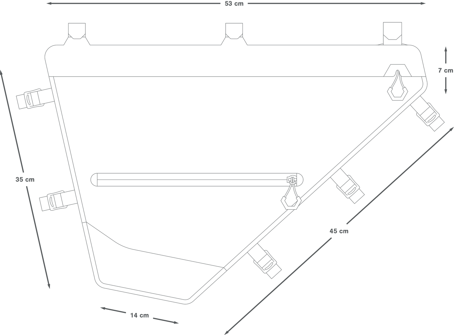 Saco para quadros APIDURA EXPEDITION FULL FRAME PACK L 14 L Preto