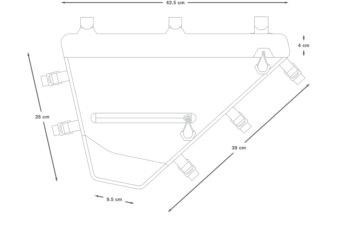 Saco para quadros APIDURA EXPEDITION FULL FRAME PACK 6 L Preto