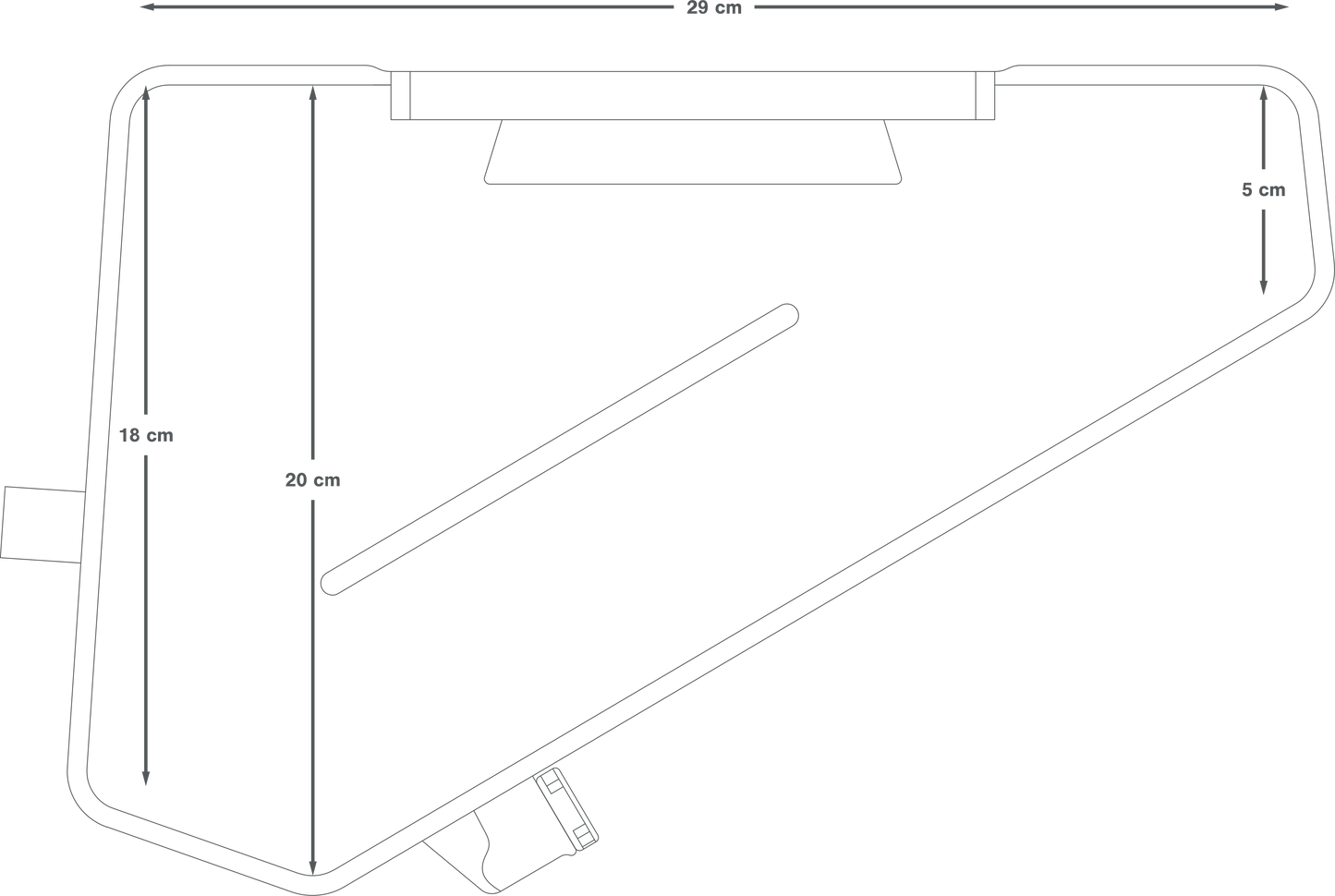 Bolsa de água Frame APIDURA FRAME PACK HYDRATATION BLADDER 3 L