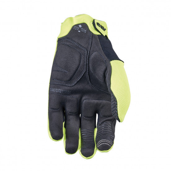Luvas FIVE XR-TRAIL GEL Split Preto/Amarelo Fluorescente