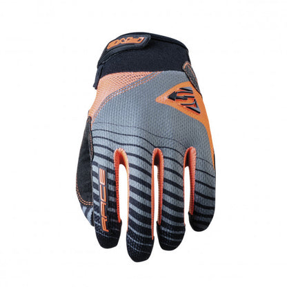 Luvas FIVE BMX RACE Junior Cinzento/Laranja