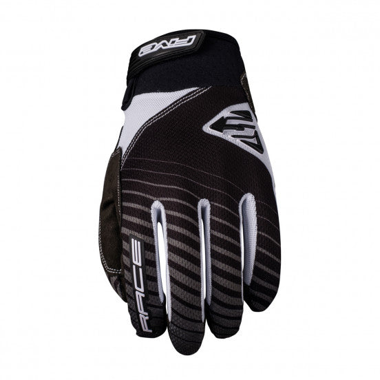 Luvas FIVE BMX RACE Preto/Branco