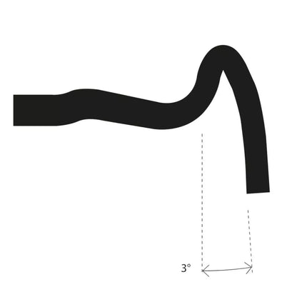 Guiador DEDA GERA ALU 24° POB Finish