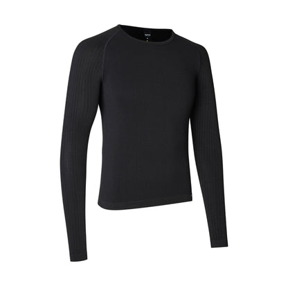 Camisola interior de manga comprida GRIPGRAB PACR SPRING AUTUMN SEAMLESS preta