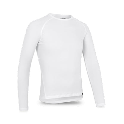 Camisola interior de manga comprida GRIPGRAB RIDE THERMAL branca
