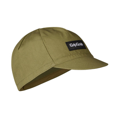 Boné de ciclismo GRIPGRAB CLASSIC COTTON verde-azeitona