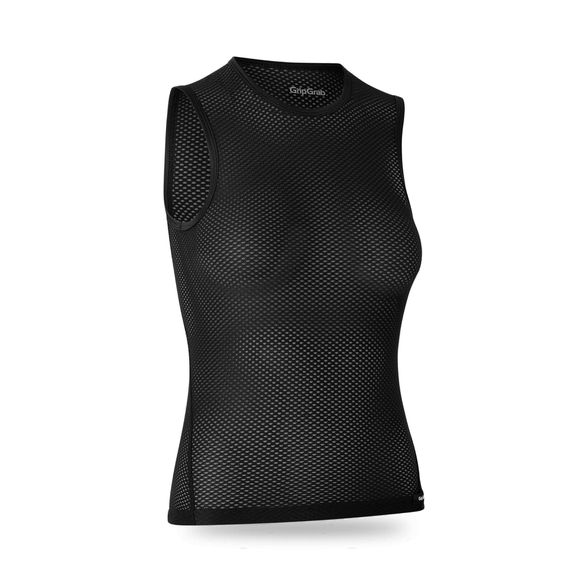Camisola interior sem mangas para mulher GRIPGRAB ULTRALIGHT MESH preta