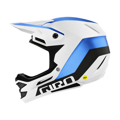 Capacete de BTT GIRO INSURGENT MIPS SPHERICAL Branco Mate/Azul