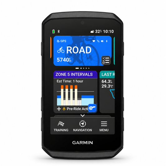 Ciclocomputador GPS GARMIN EDGE 1060 — vista frontal sobre fundo branco