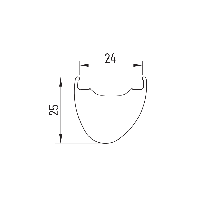 Par de rodas MICHE GRAFF Tubeless Ready (Center Lock)