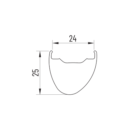 Par de Rodas MICHE GRAFF Tubeless Ready (Center Lock)