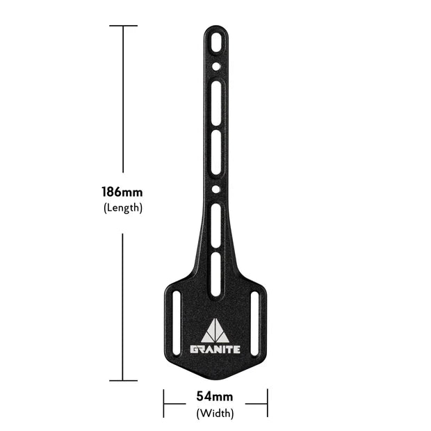 Correia de parafuso universal com extensão GRANITE DESIGN PORTALEDGE XE Preto