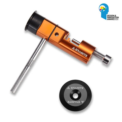 Extrator de Corrente Integrado no Guiador GRANITE DESIGN STASH Laranja